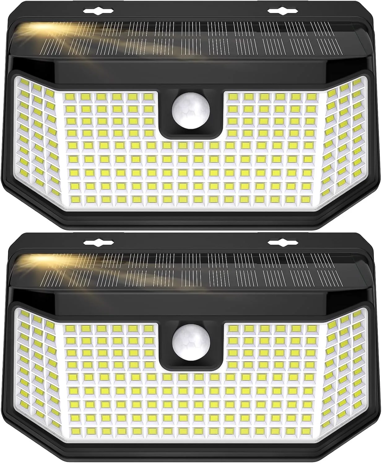 AOOTEK 120 LED Solar Motion Sensor Lights