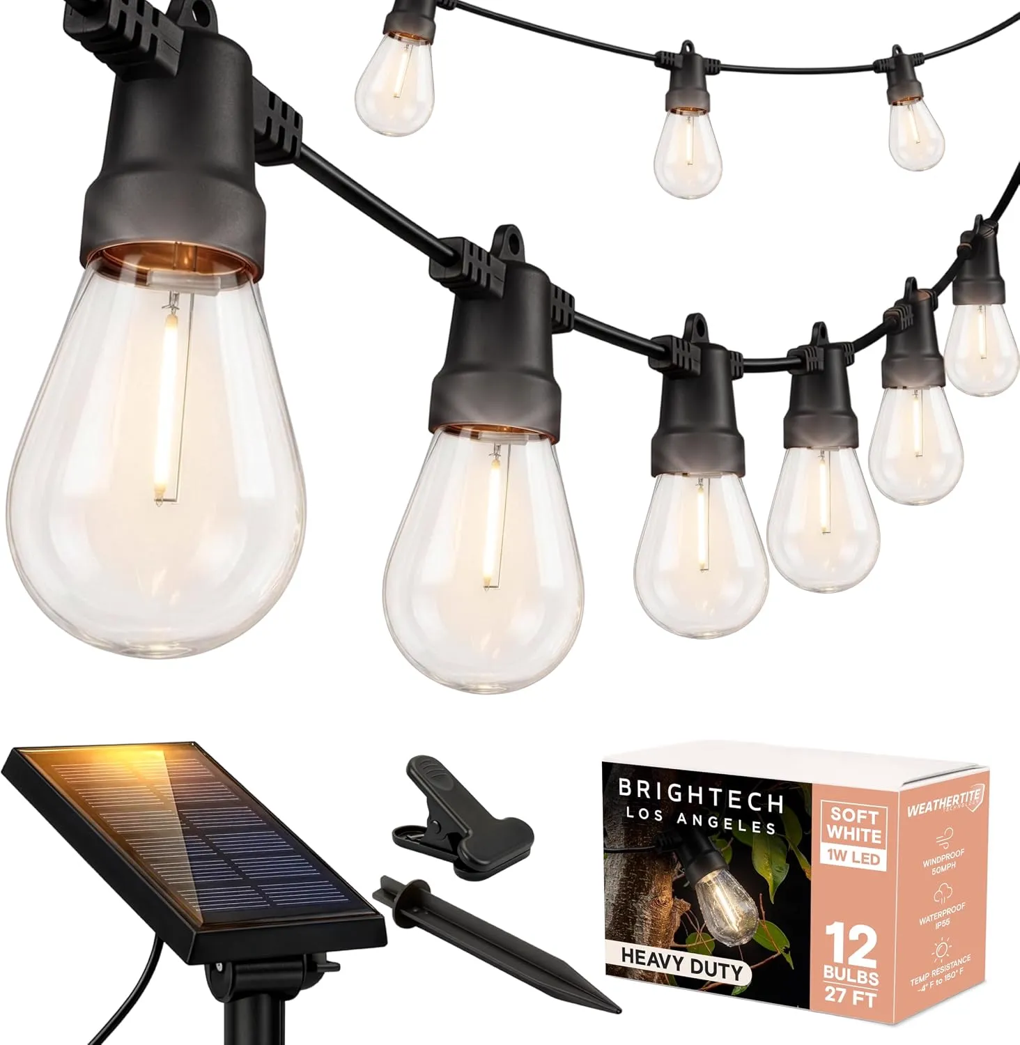 Brightech Ambience Pro Solar String Lights