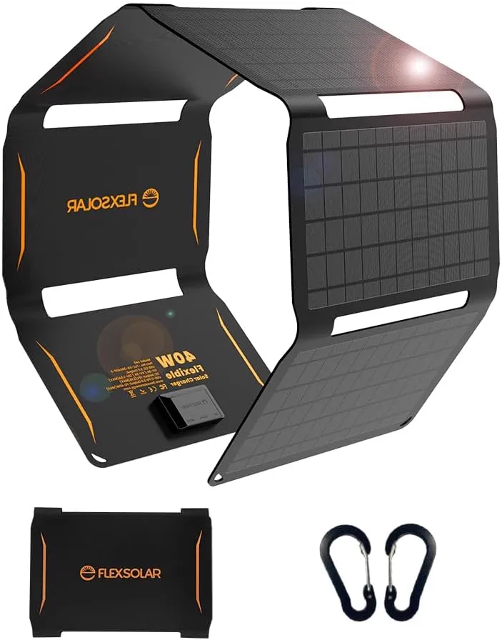 FlexSolar 40W Portable Solar Charger