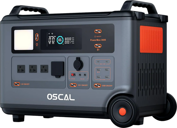 Oscal PowerMax 3600 portable power station