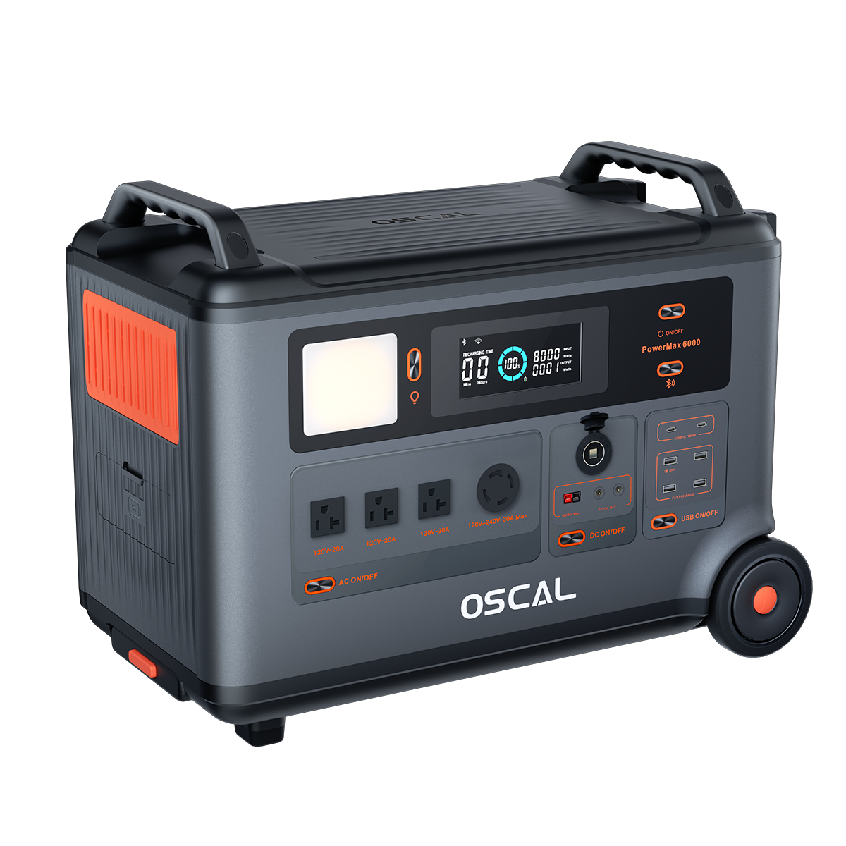 OSCAL PowerMax 6000 Portable Power Station