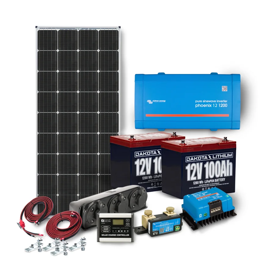 Dakota Lithium 12V 200Ah battery (shown in Dakota off-grid kit)
