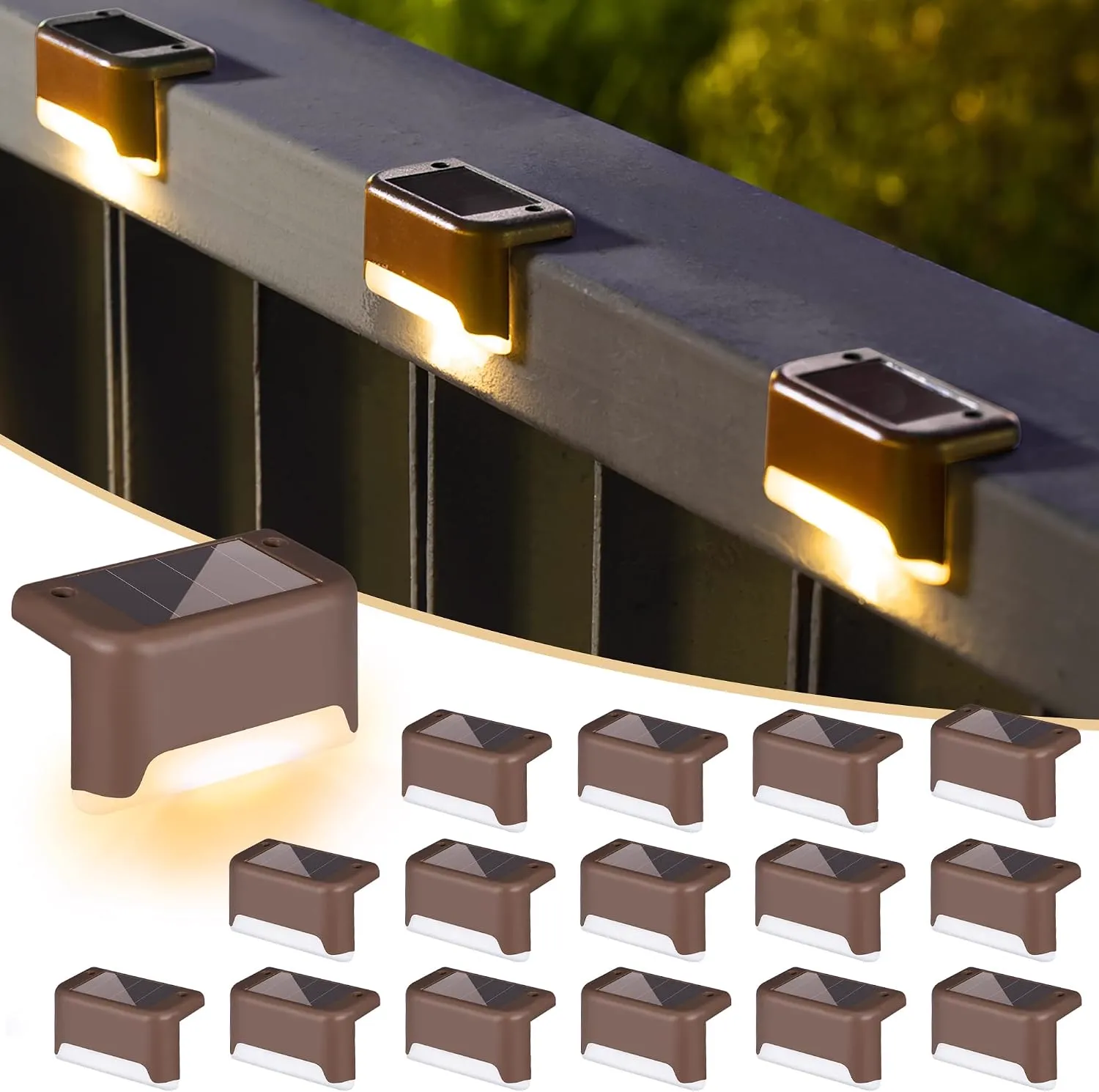 Solpex Solar Deck Lights 16-Pack