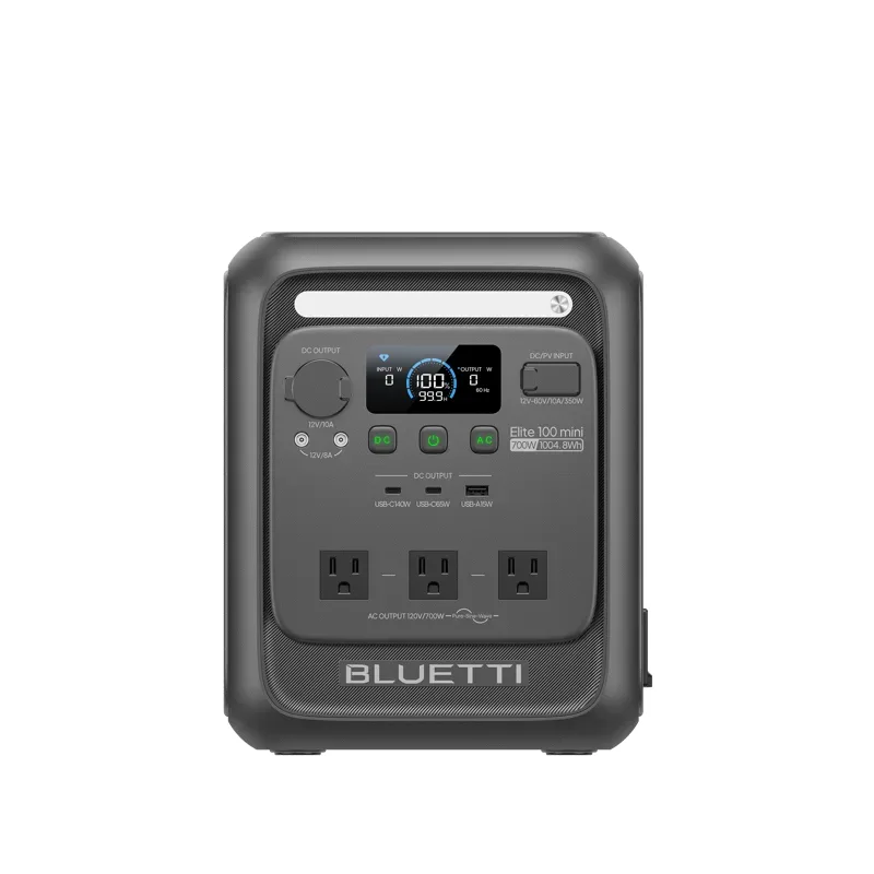 BLUETTI Elite 100 mini portable power station
